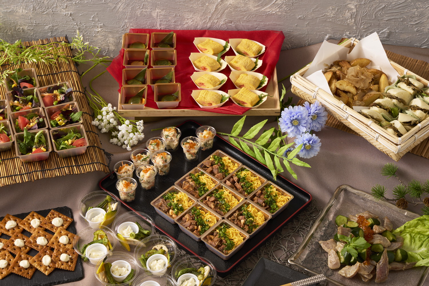 お手軽10品のケータリングプラン