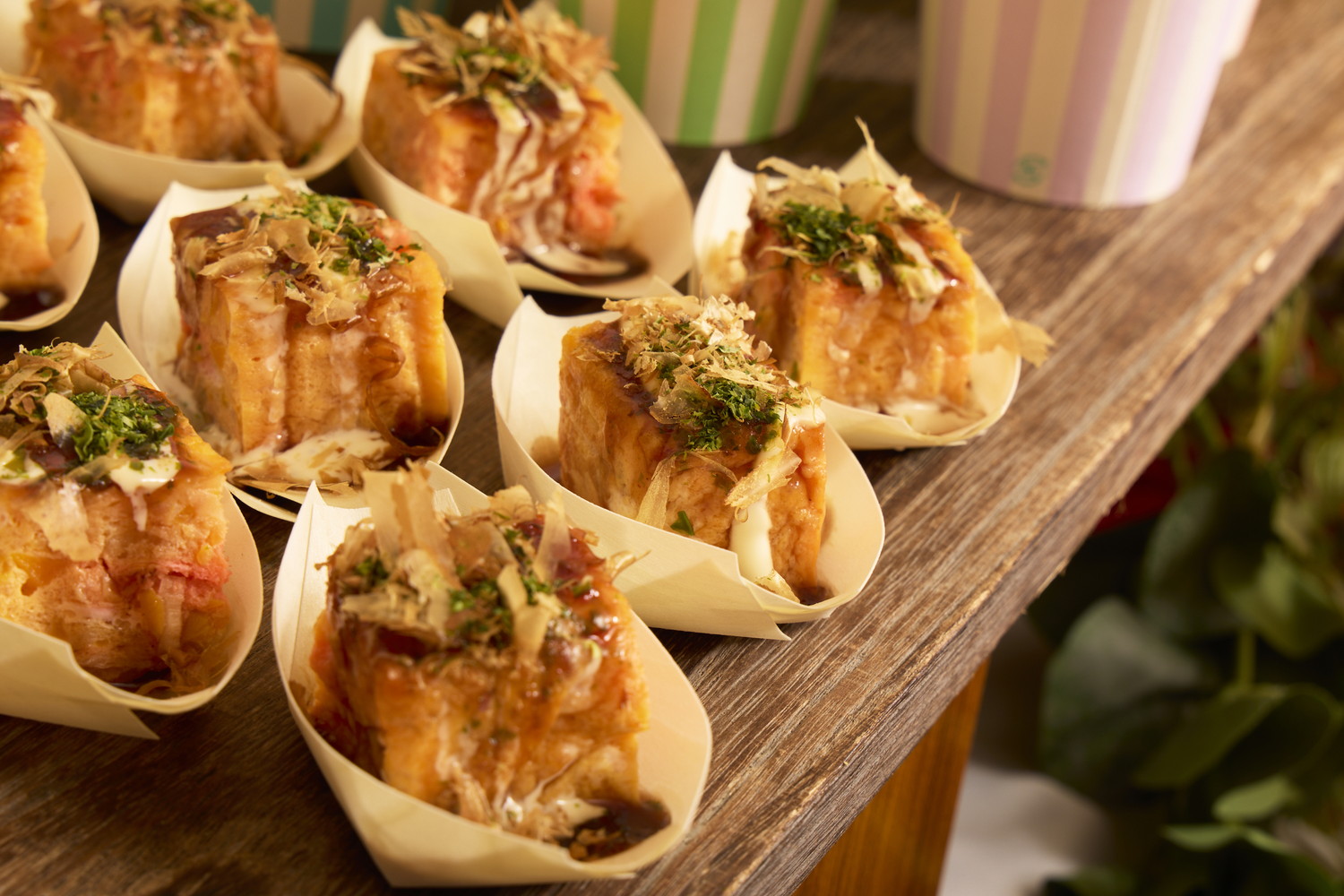 岩手ファームの卵のお好み焼き風オムレツ