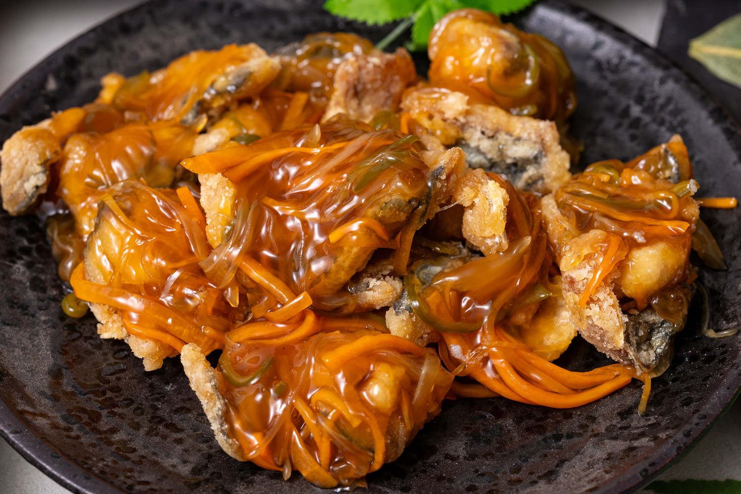 酢物（魚介の甘酢あんかけ）