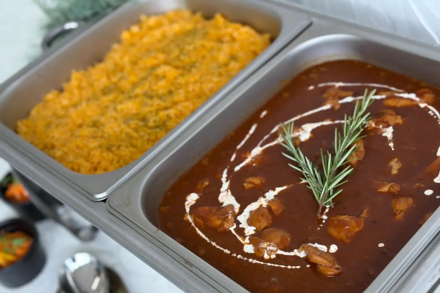 バターチキンカレー＆サフランライス