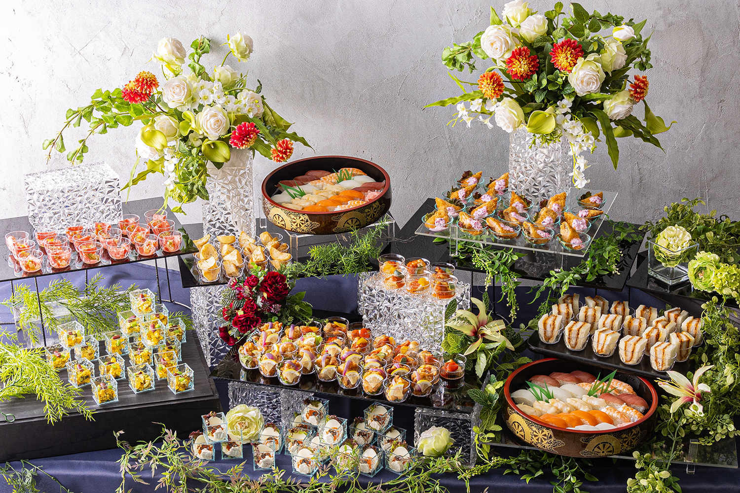 Finger Food & Sushi 彩　SAI 【握り寿司付きケータリング×11品】10月1日問合せ分～画像0