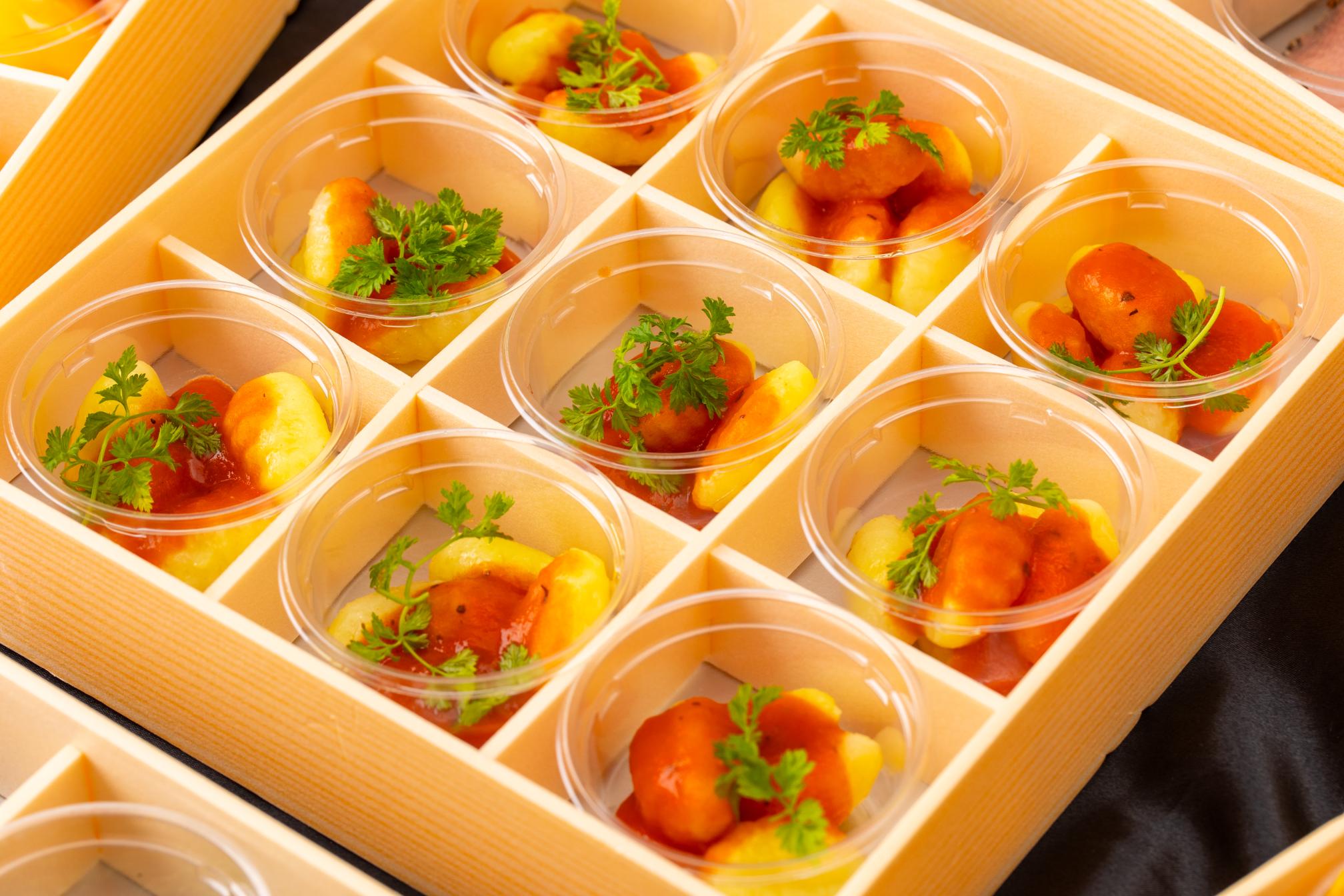 もちもちニョッキの自家製フレッシュバジル＆トマトソース	