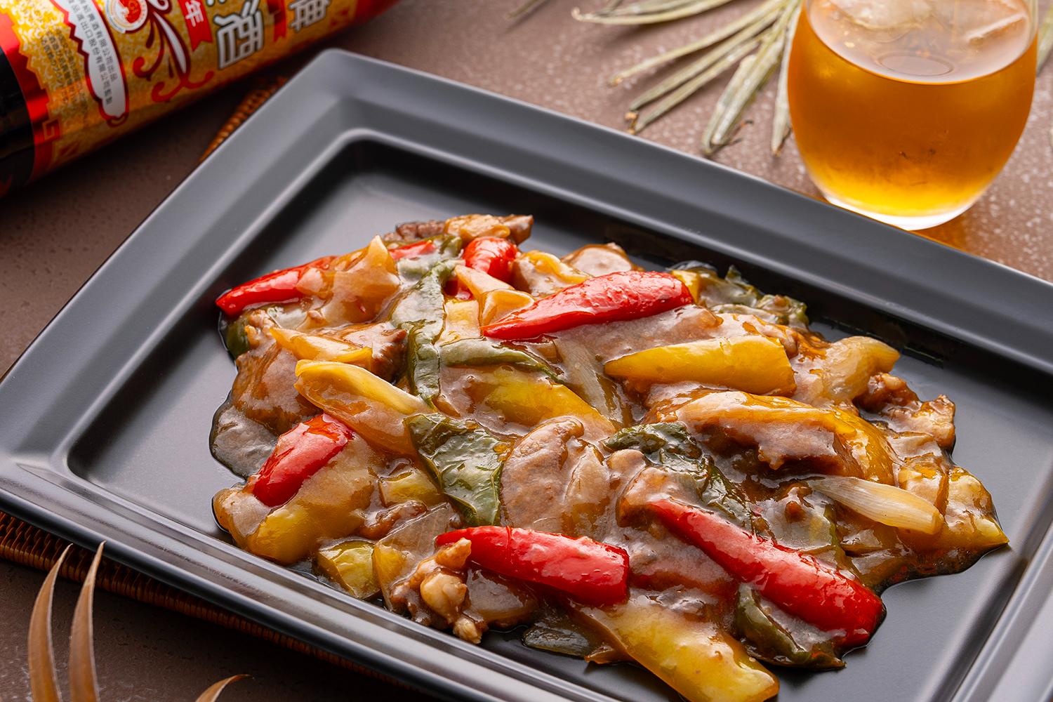 牛肉のオイスターソース炒め