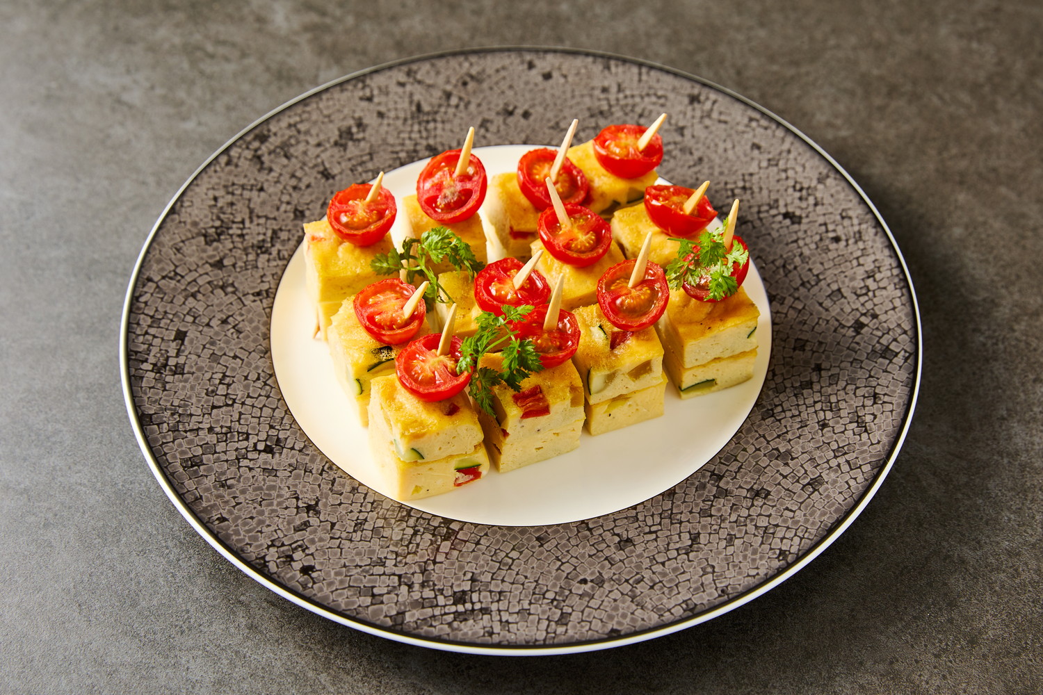 野菜入りフリッタータ
