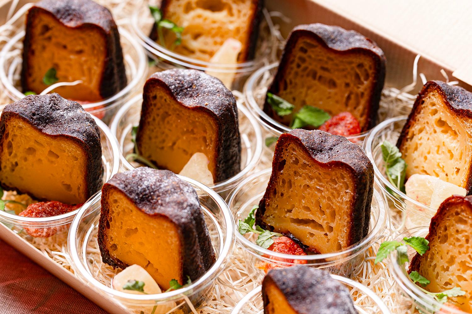 ゆゆの大きなカヌレ