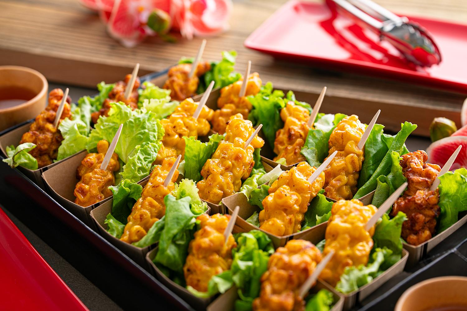 とうもろこしの天ぷら～バター醤油～