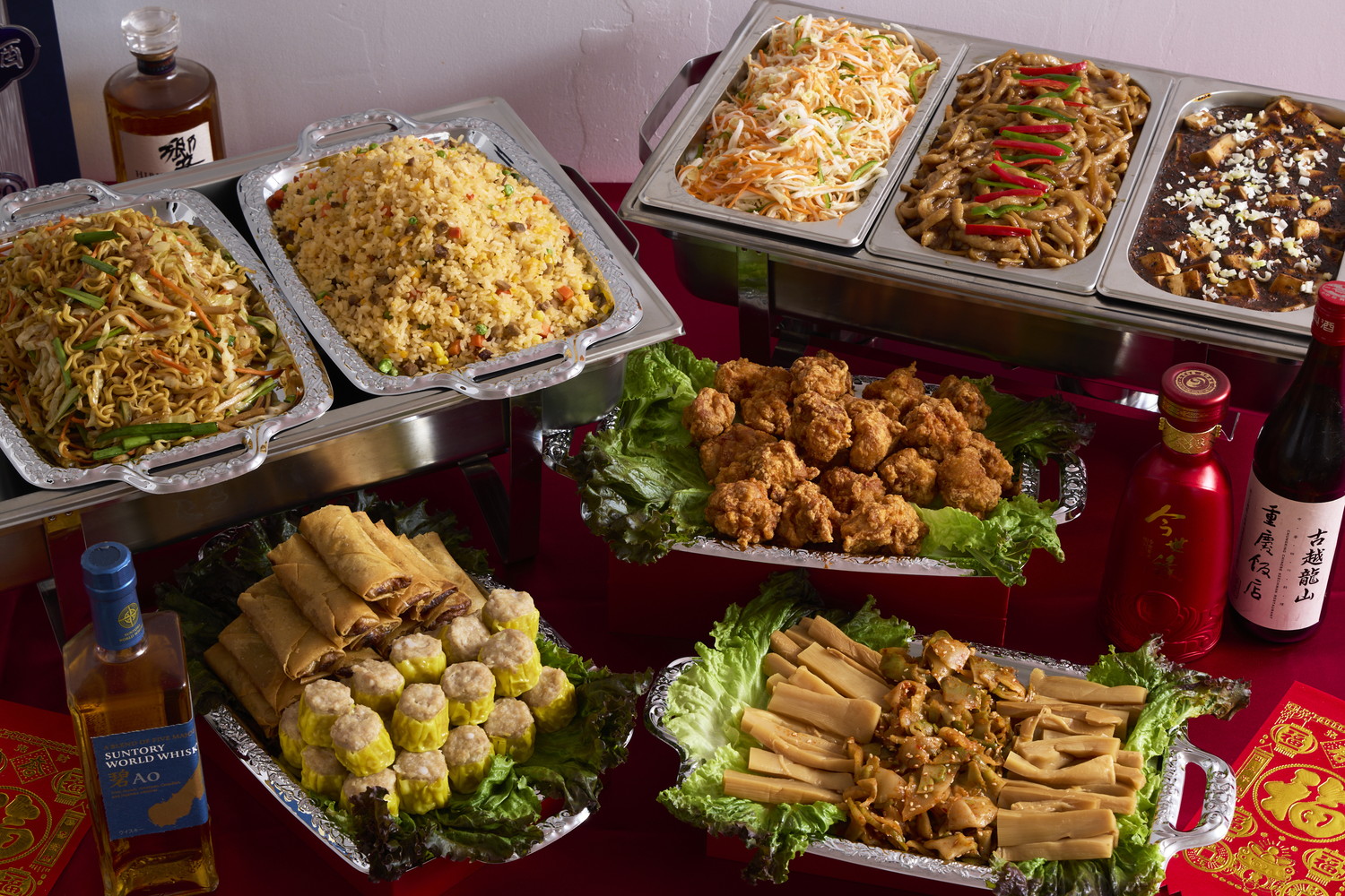 ボリュームたっぷりケータリングプラン！熱々中華をご堪能ください！