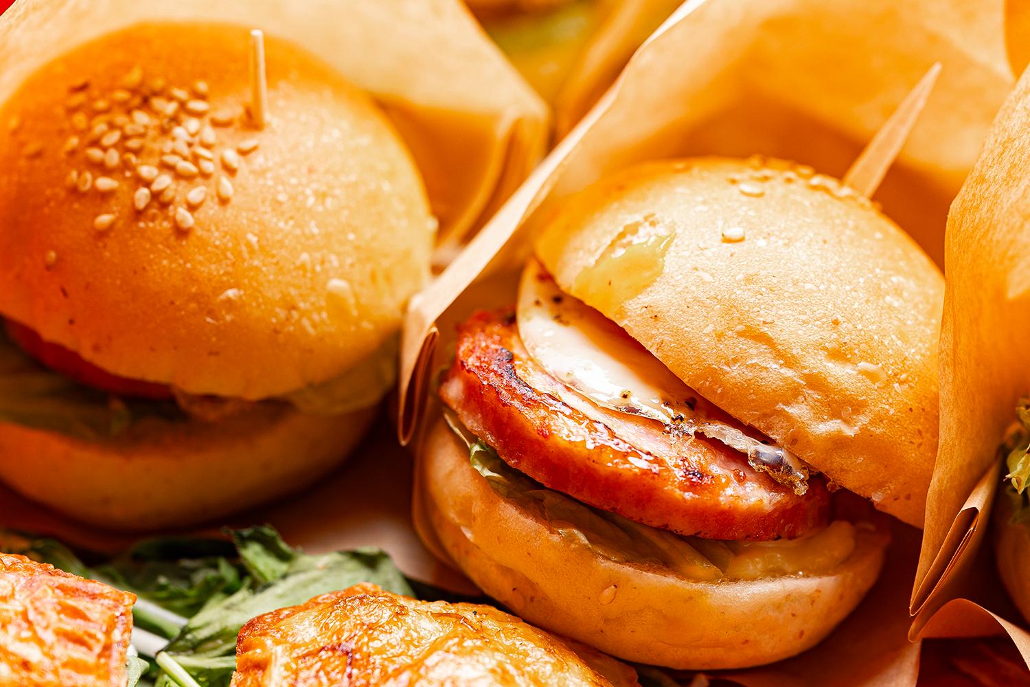 ミニスライダー（ハンバーグ）