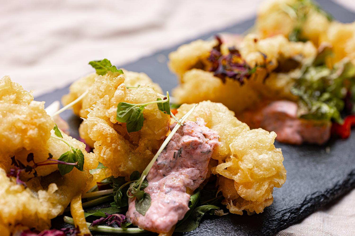 季節のお魚のフリット