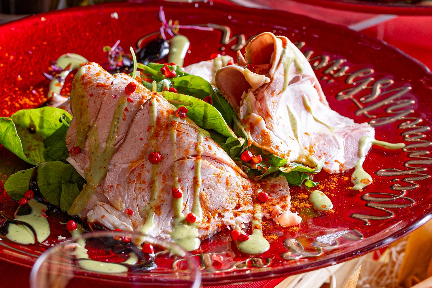 ローストポーク　～グリーンマスタード～