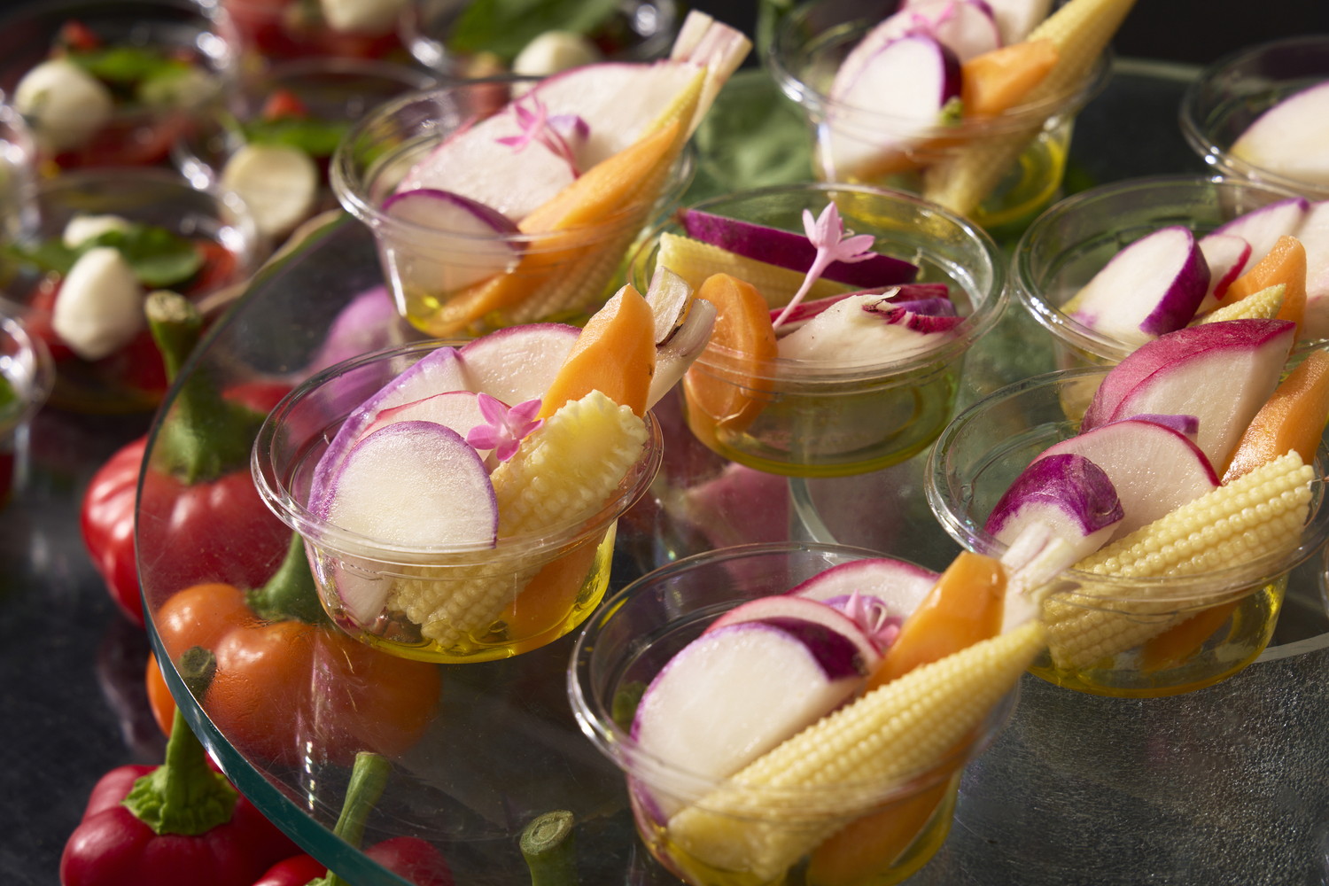 彩り野菜のマリネ　レモンの香り