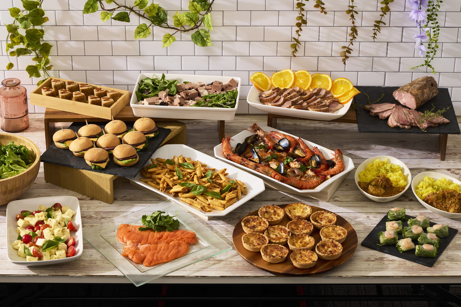 全体イメージ図です（9人前）