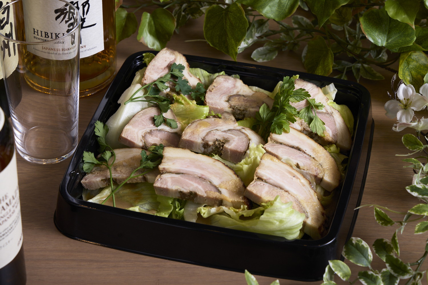 ローストポークのオニオンソース