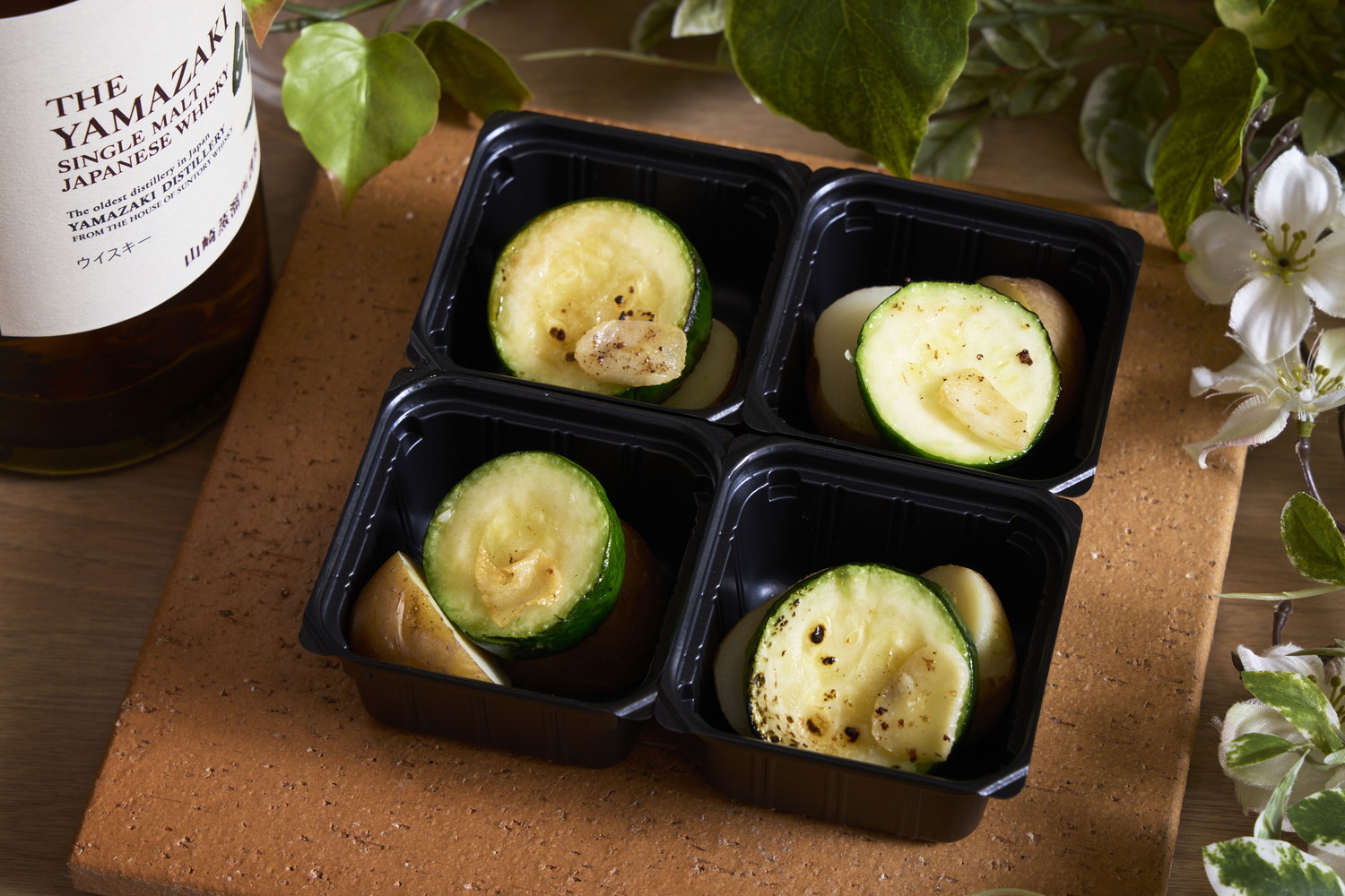 ズッキーニのペペロンチーノマリネ