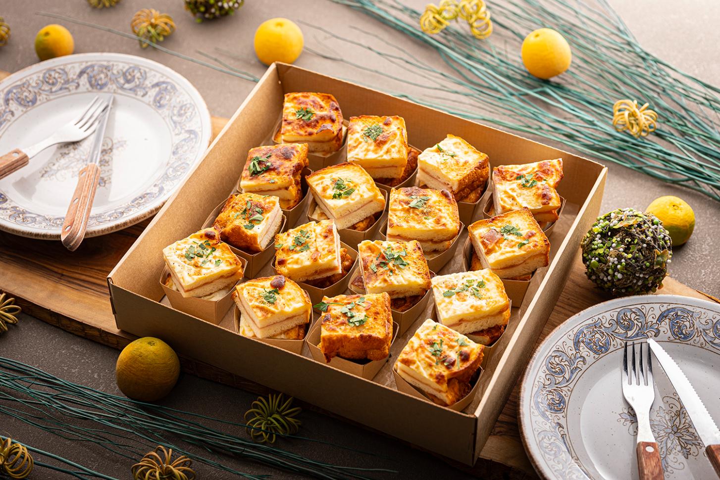 湯だねパンのクロックムッシュ