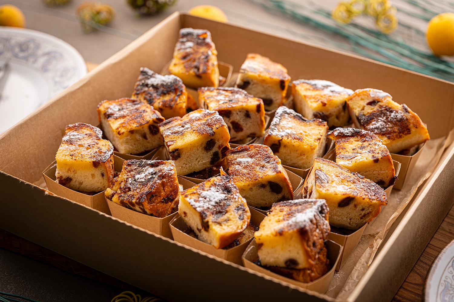 湯だねレーズンパンのフレンチトースト