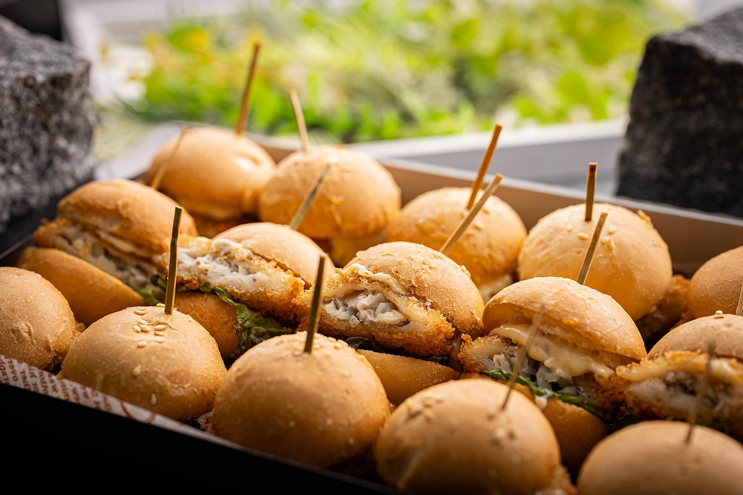 ミニフィッシュハンバーガー