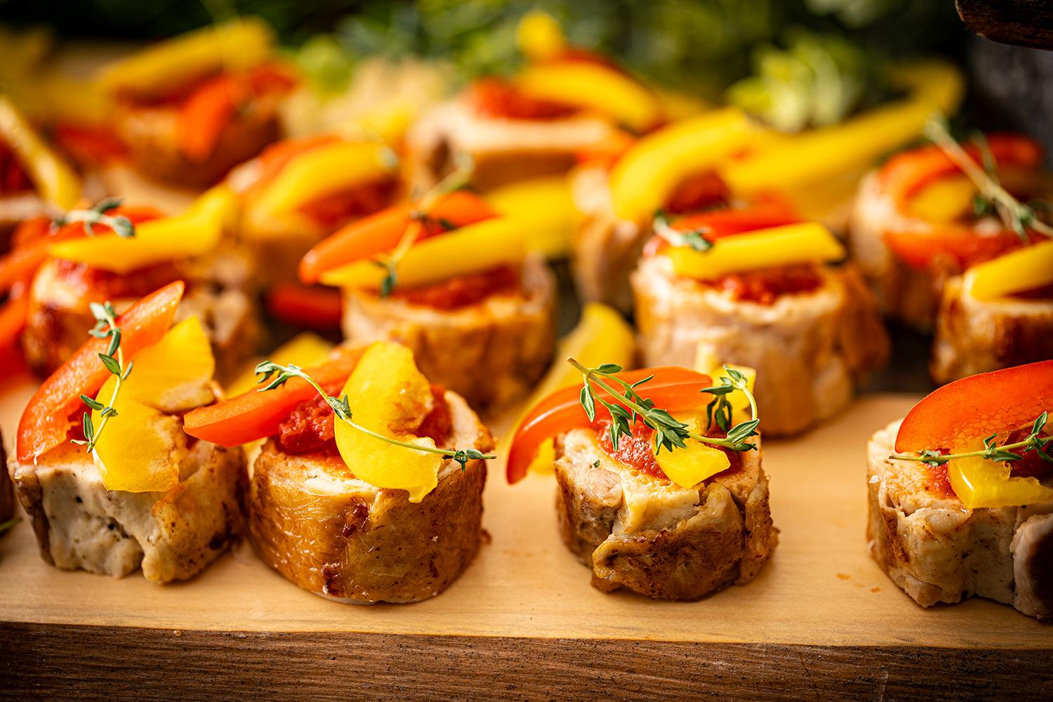 鶏のガランティーヌ