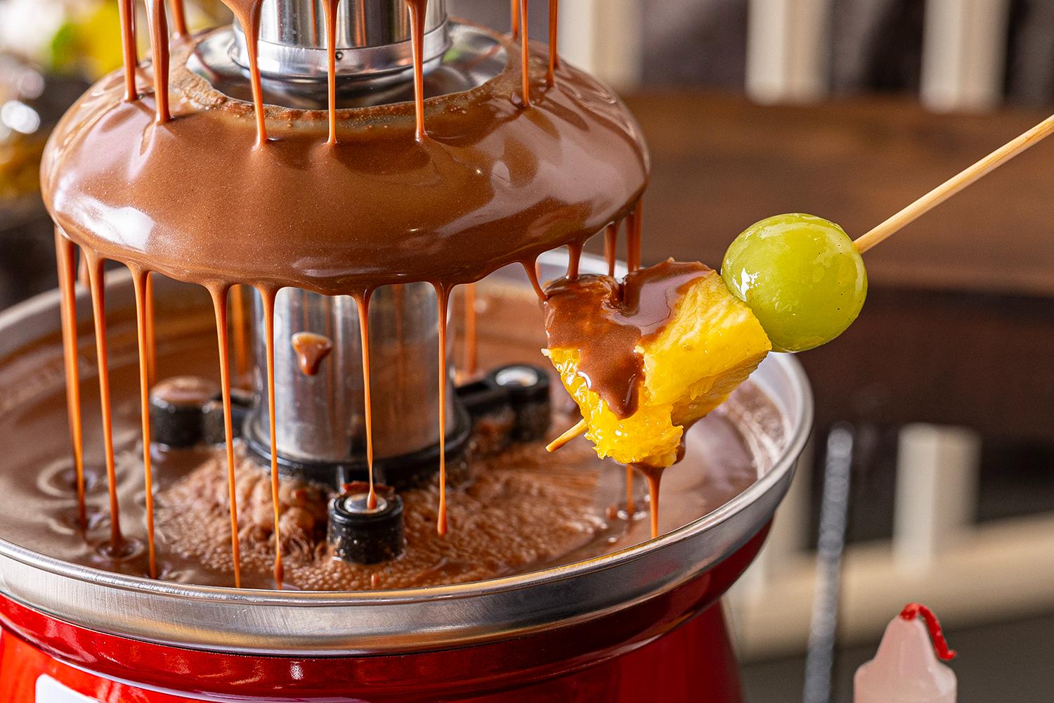 チョコフォンデュ