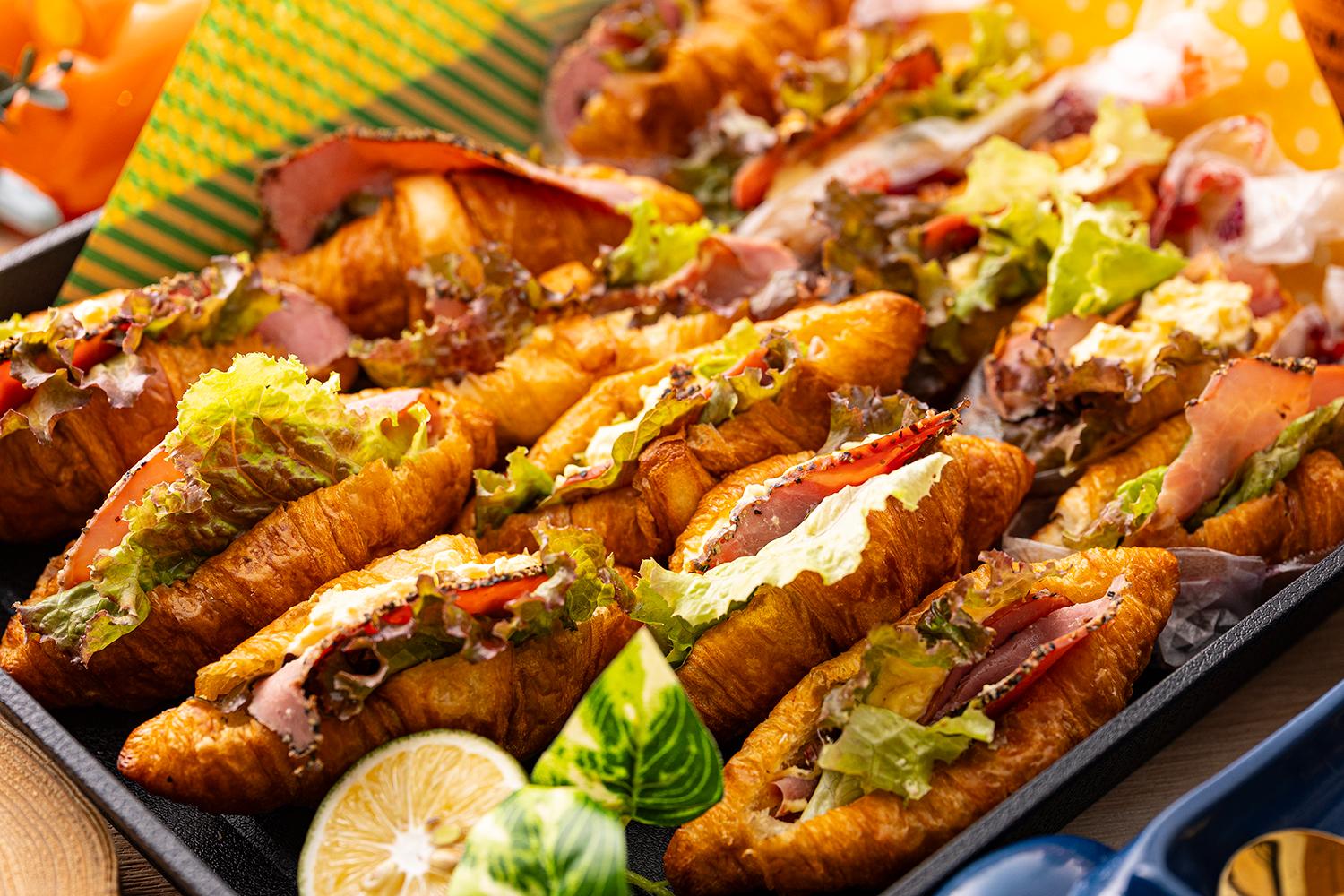 クロワッサンサンド