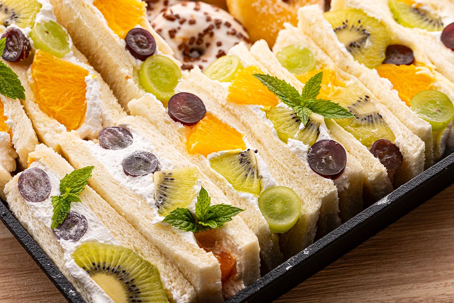 季節のフルーツサンド