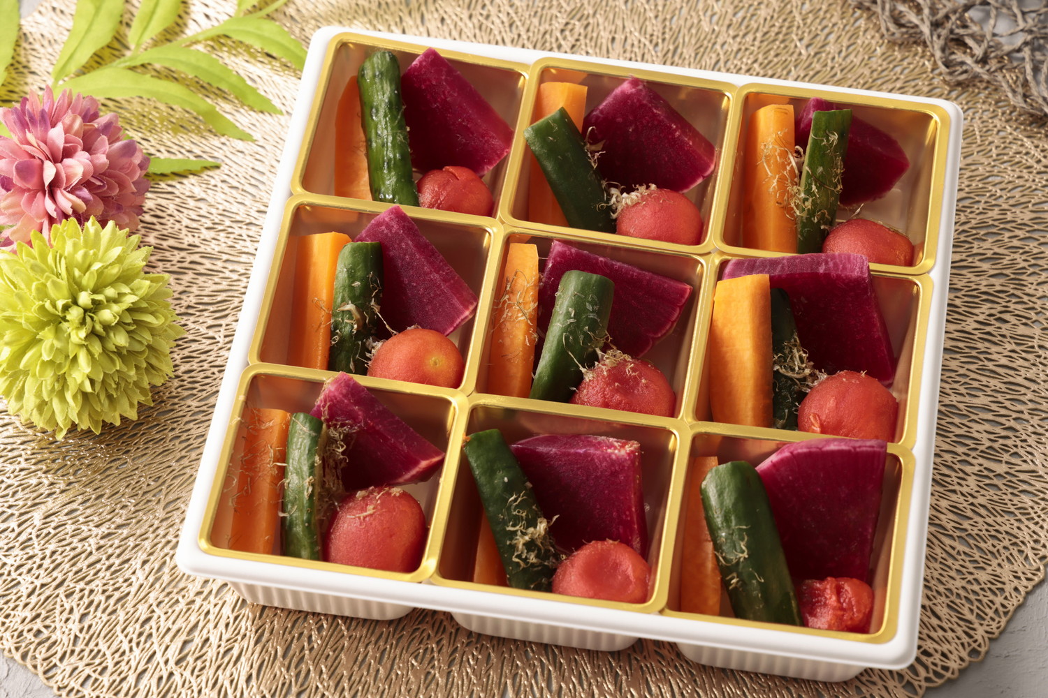 色々野菜のピクルス   昆布風味