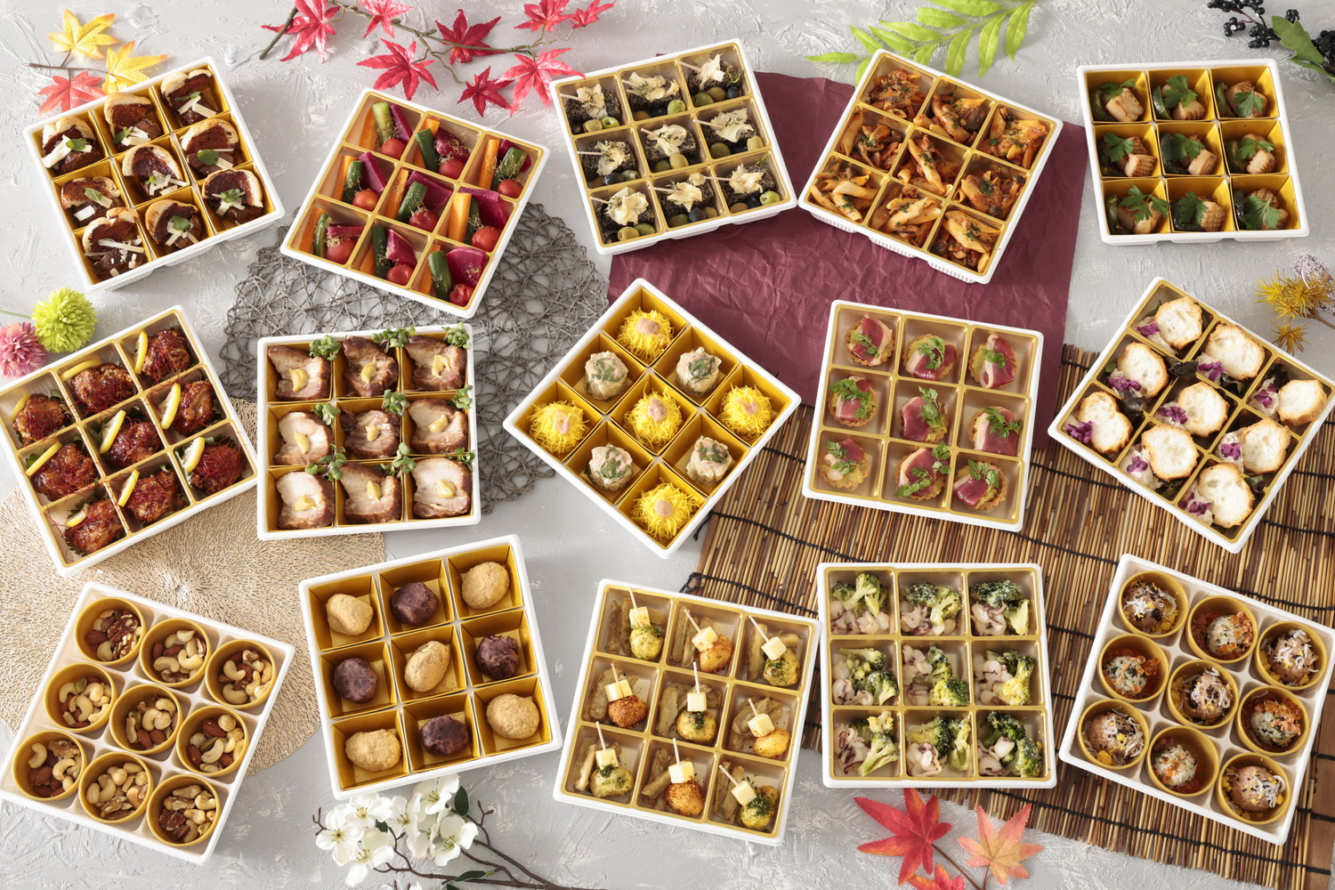 ボリューム満点全17品