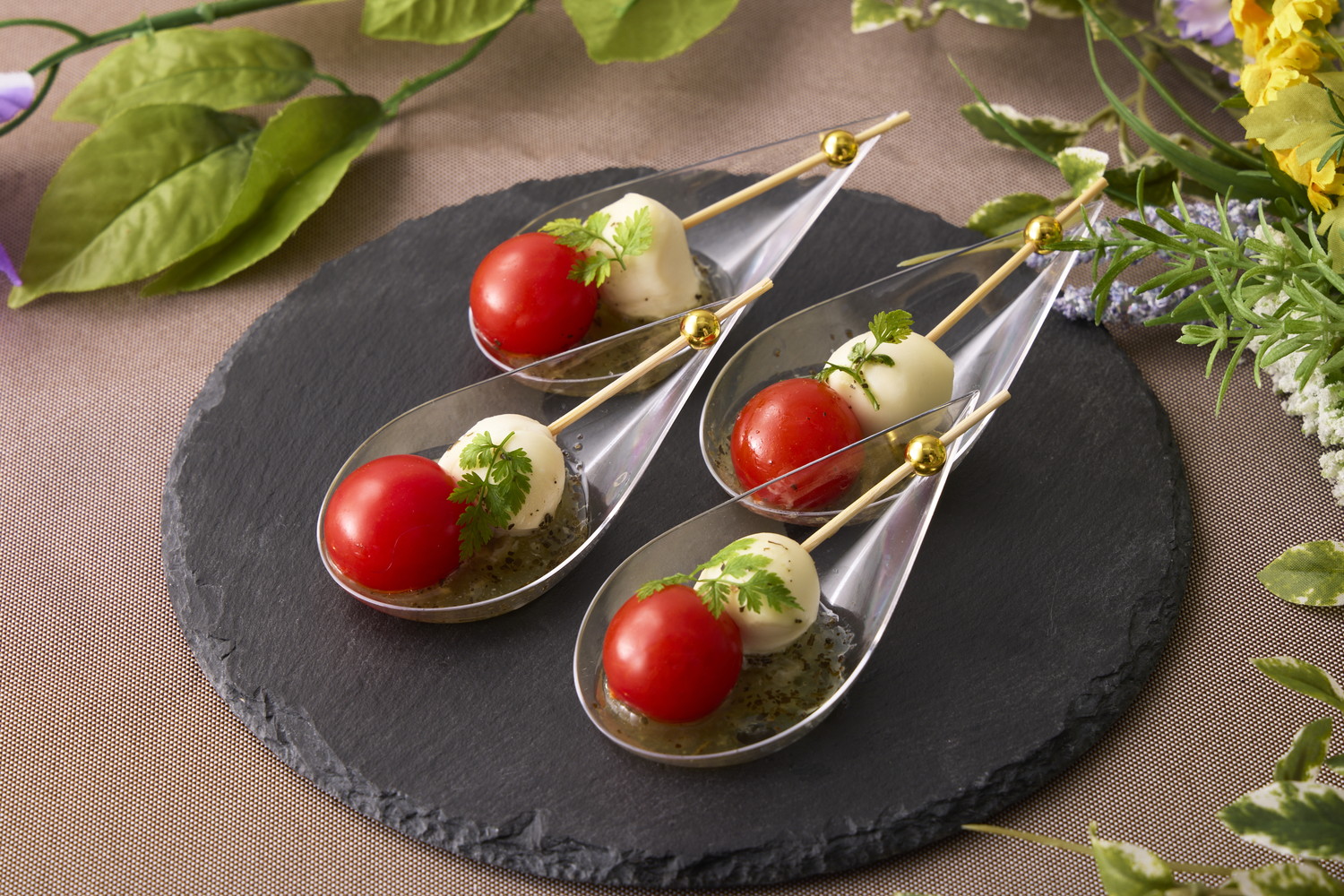 すっきりトマトのカプレーゼ