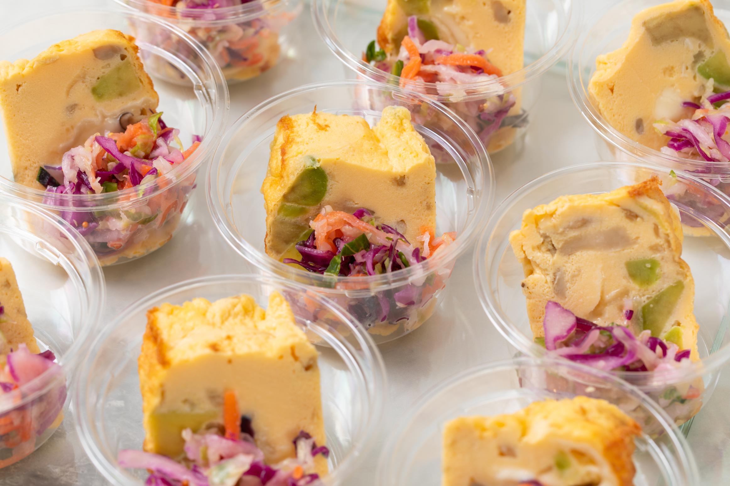 アボカドとカマンベールのオムレツ