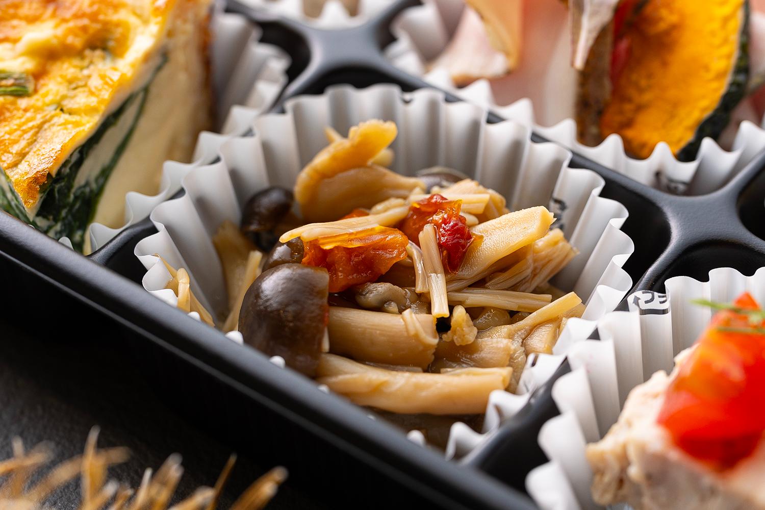 ドライトマトときのこのマリネ〜和テイスト仕立て〜