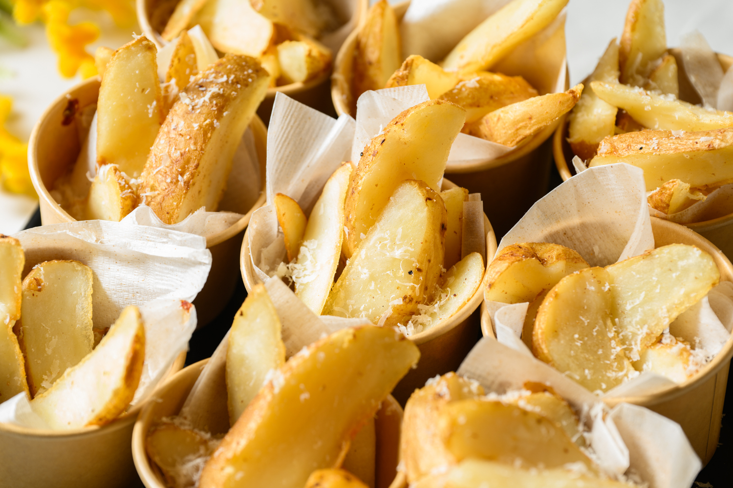 トリュフオイルのフライドポテト