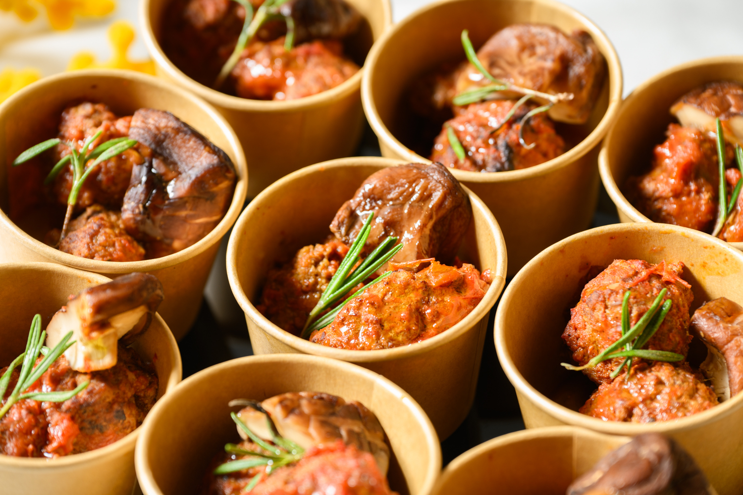 北海道牛使用自家製ポルフェッティーニ