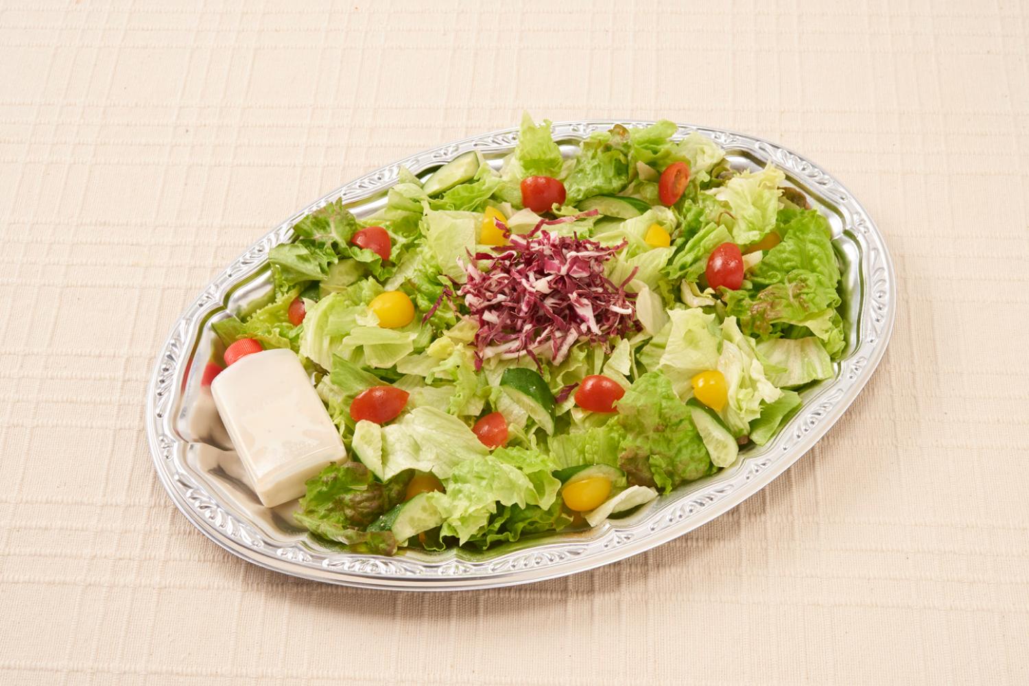 彩り野菜のシーザーサラダ