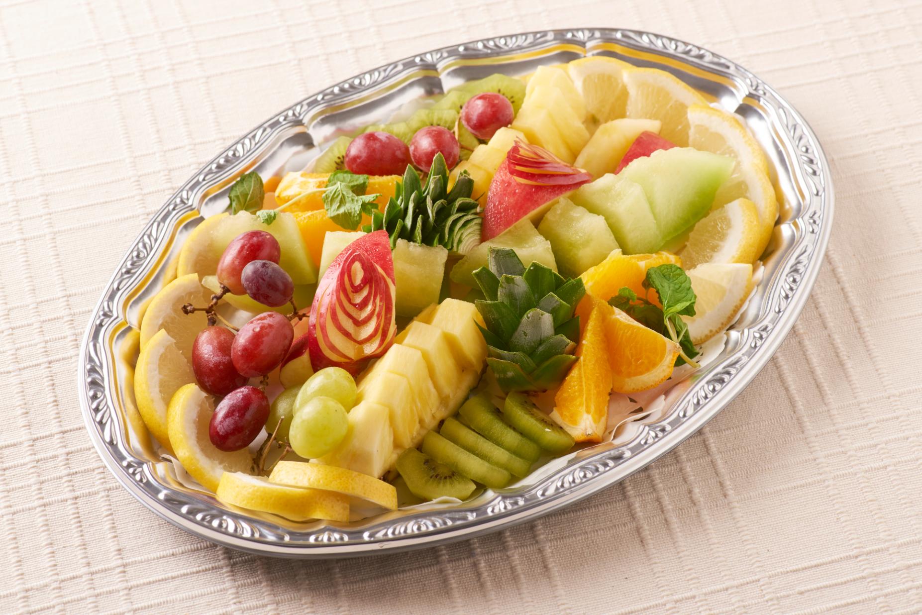 フルーツの盛り合わせ