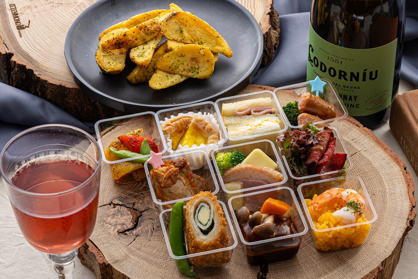 おひとり様あたりの全メニュー分量イメージ