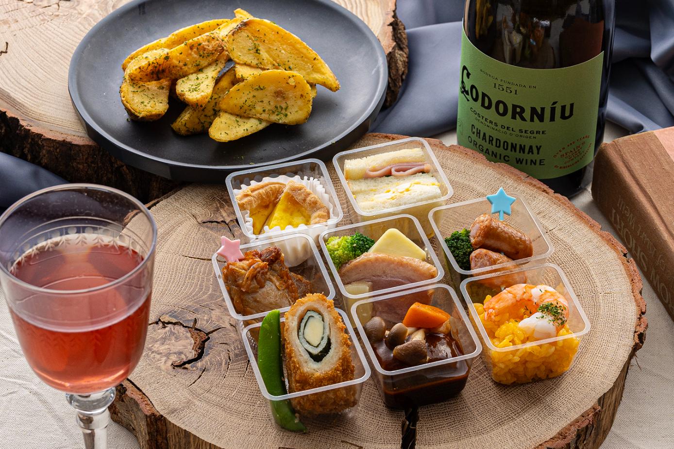 おひとり様あたりの全メニュー分量イメージ