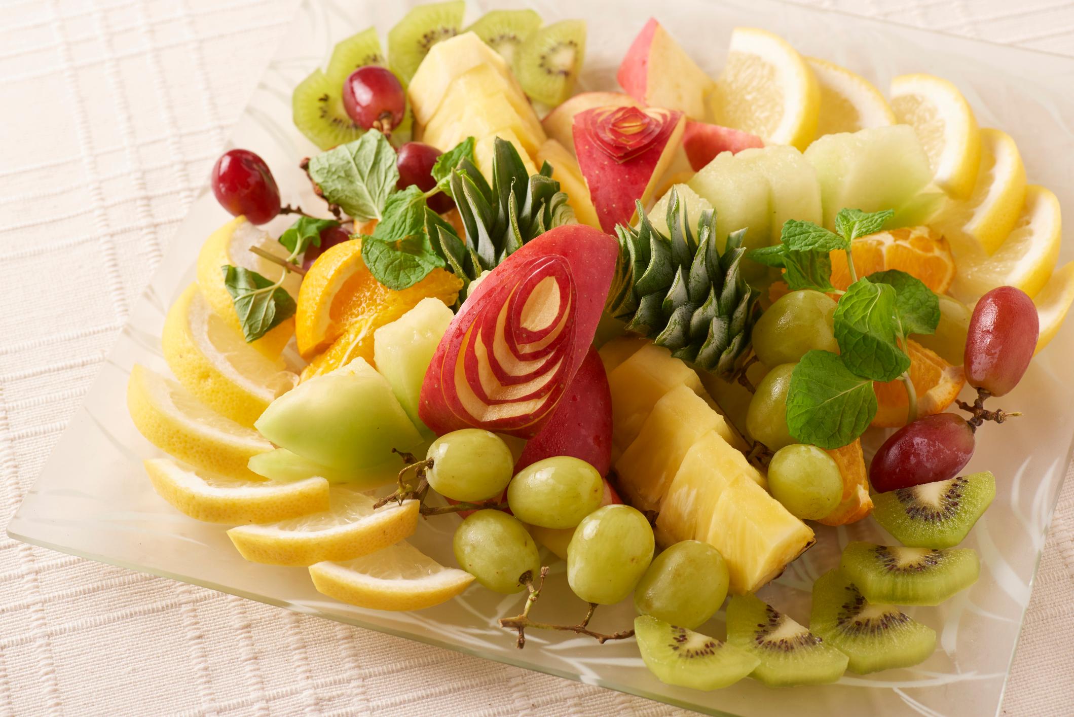 フルーツの盛り合わせ