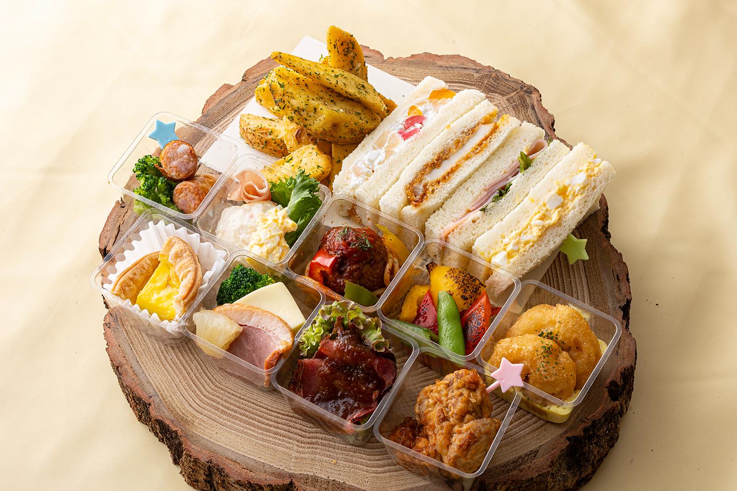 おひとり様あたりの全メニュー分量イメージ