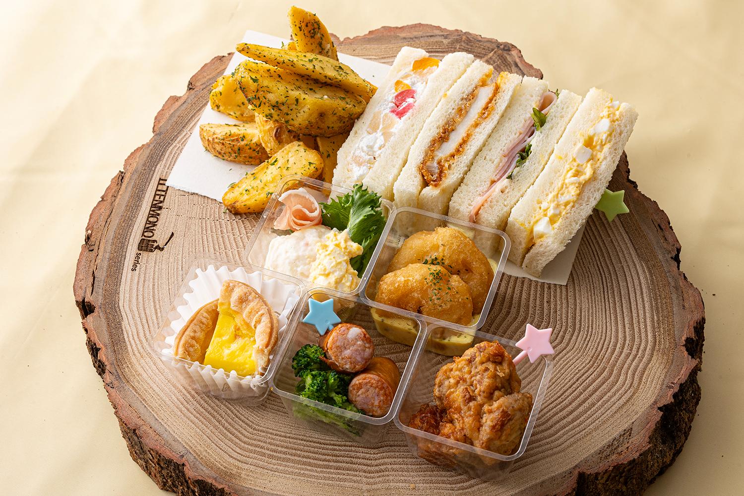 おひとり様あたりの全メニュー分量イメージ