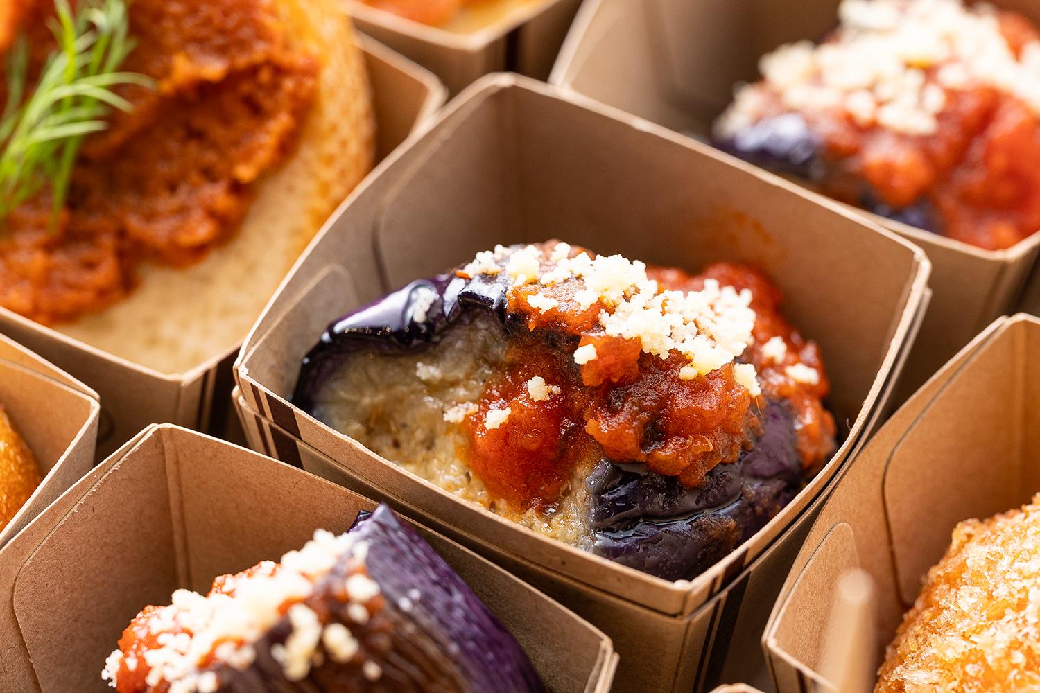 茄子のトマトソース