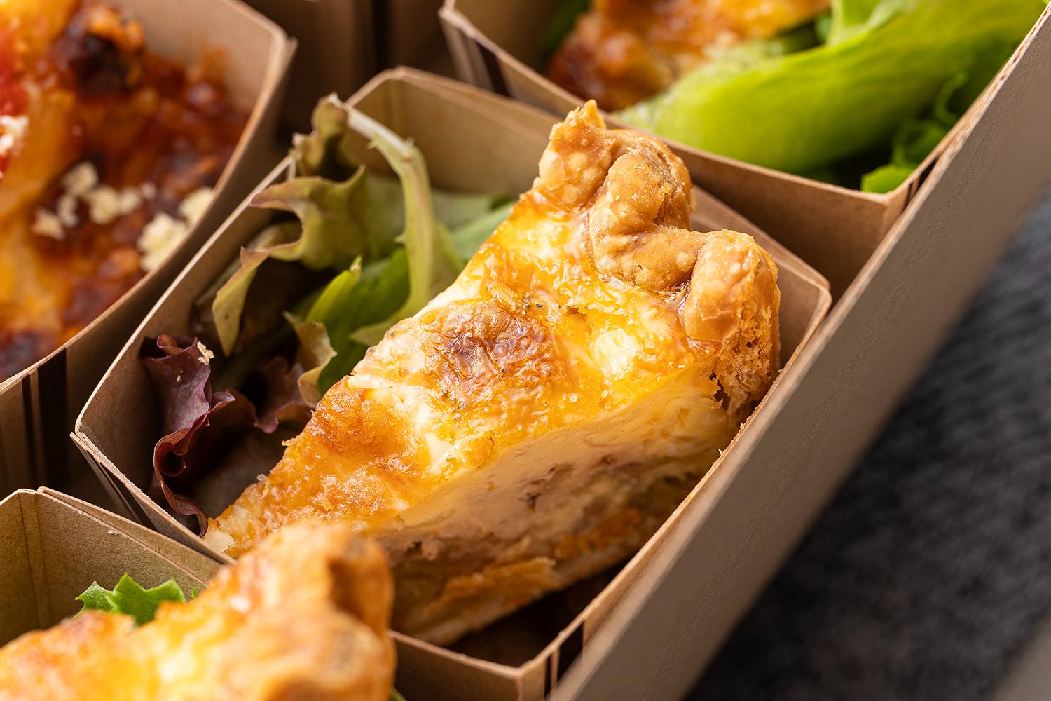 季節野菜のキッシュ