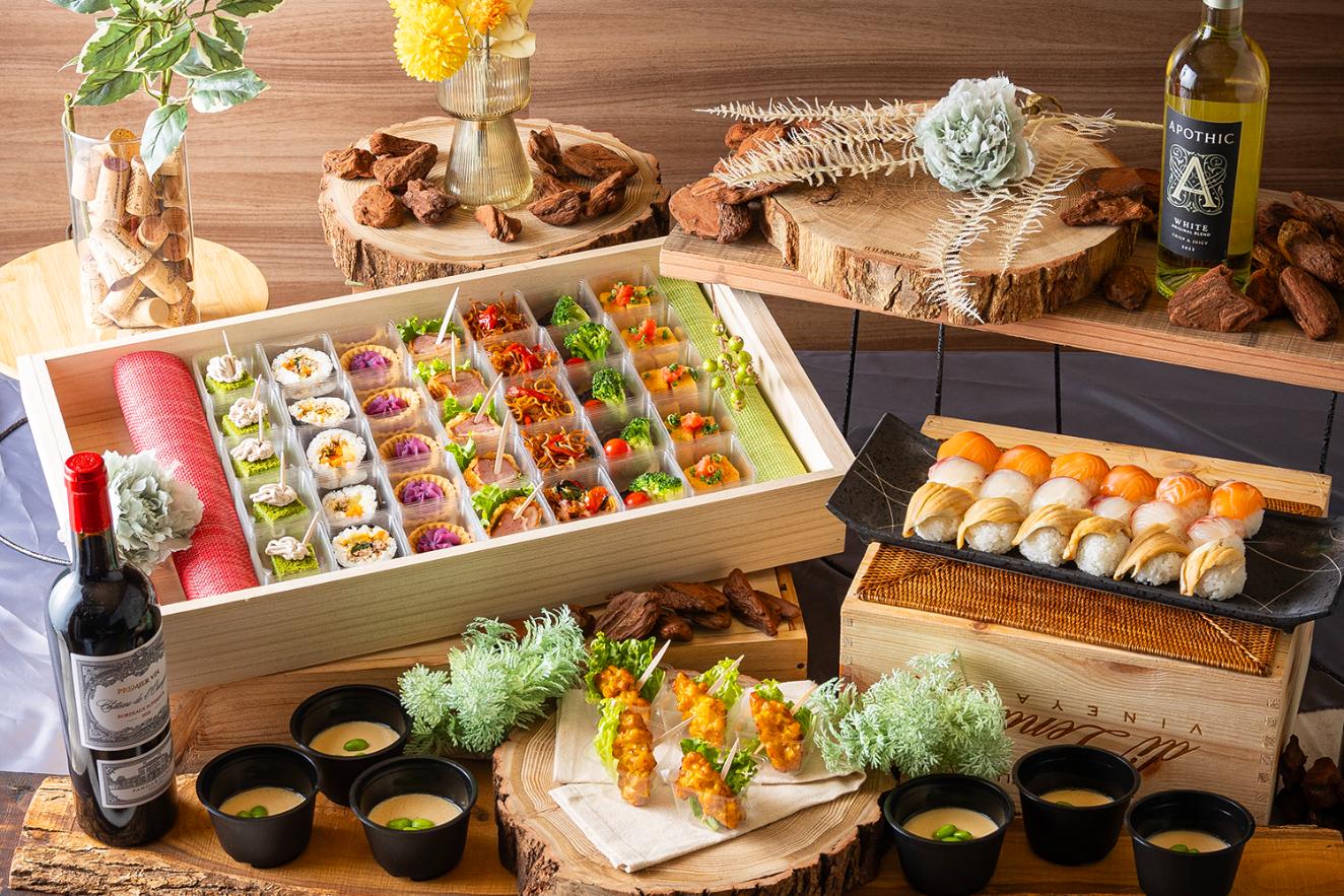 『全１０品』特製木箱ケータリング〜飲み放題付プラン〜画像0