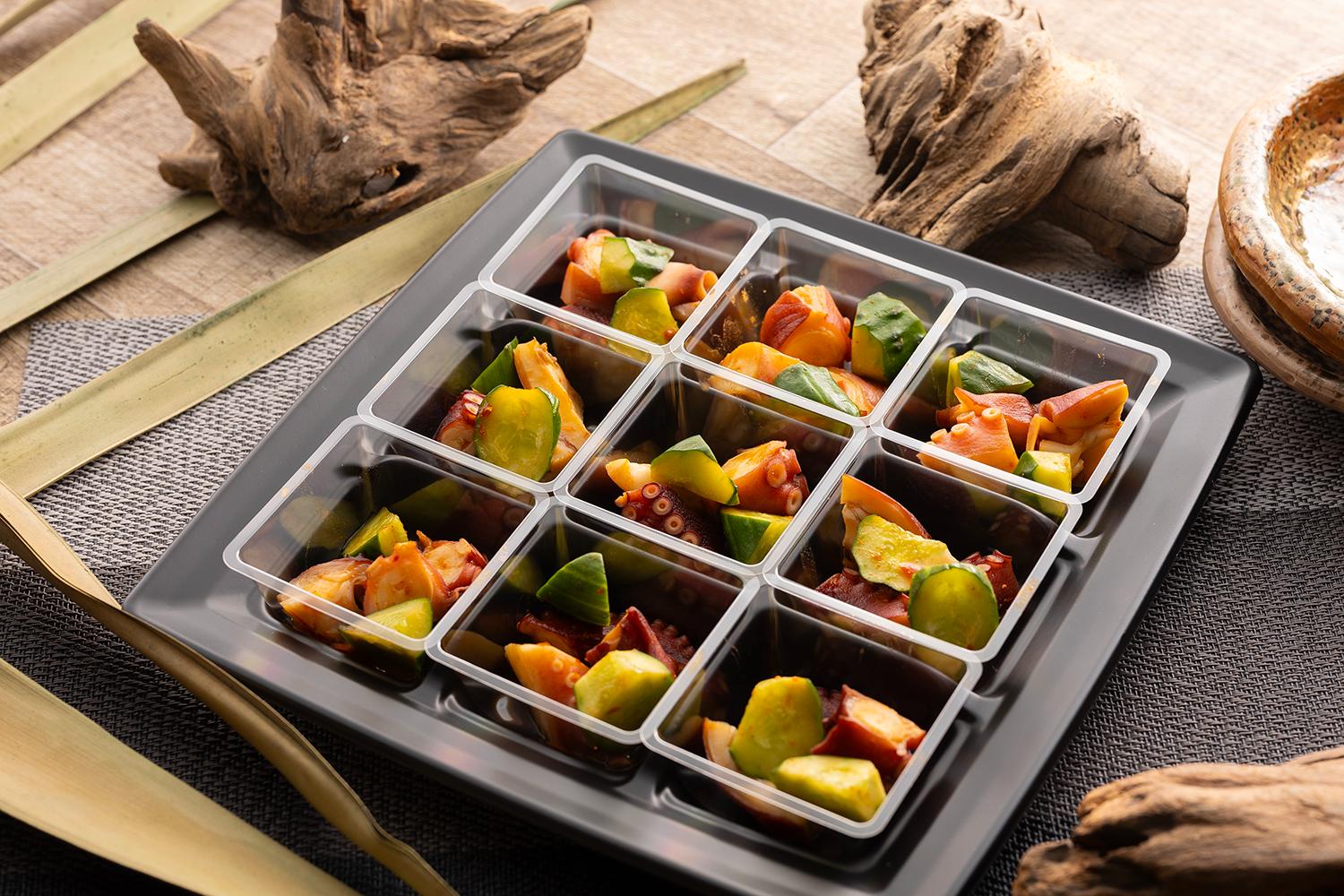 たこときゅうりのピリ辛