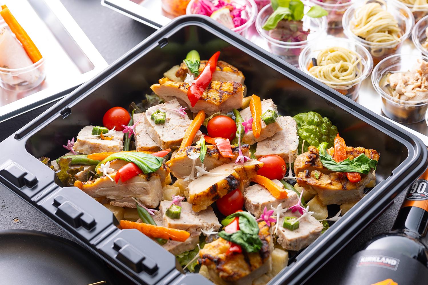 ひとつひとつ丁寧に作られた料理