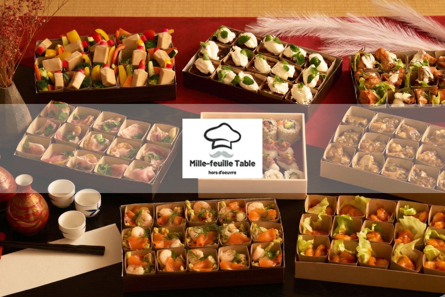 飽きさせない「和洋中ミックス」